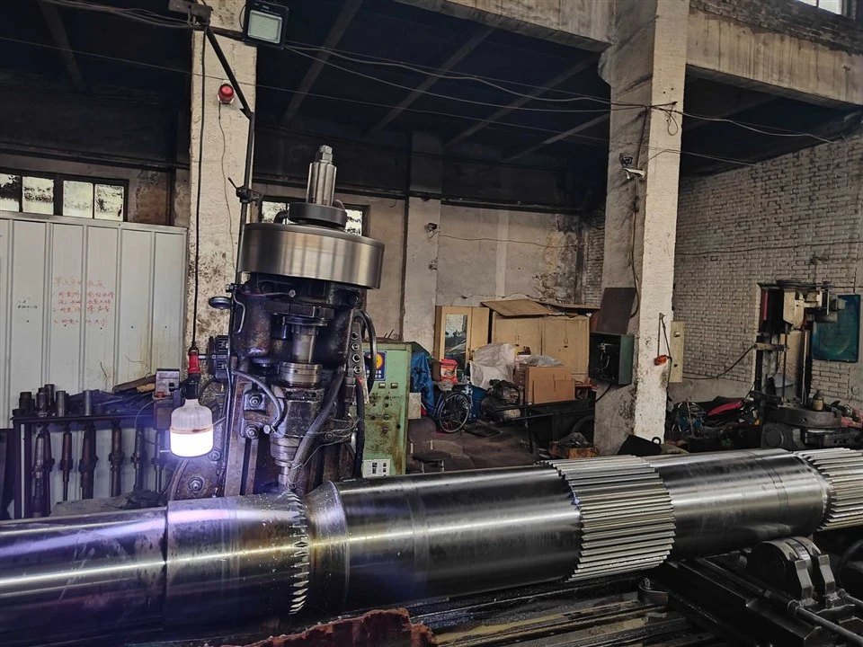 Custom Forged Main Shafts for Wind Turbines | ZT Gears Wind Farm Parts high quality